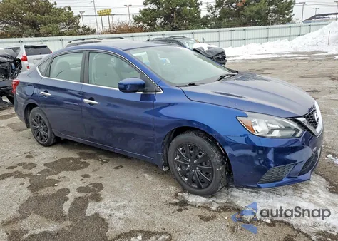 2017 Nissan Sentra S из США, поврежденный, VIN 3N1AB7AP8HY331335